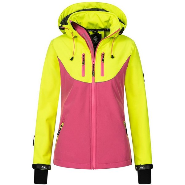 Rock Creek Softshelljacke Damen Softshelljacke Wanderjacke D-442