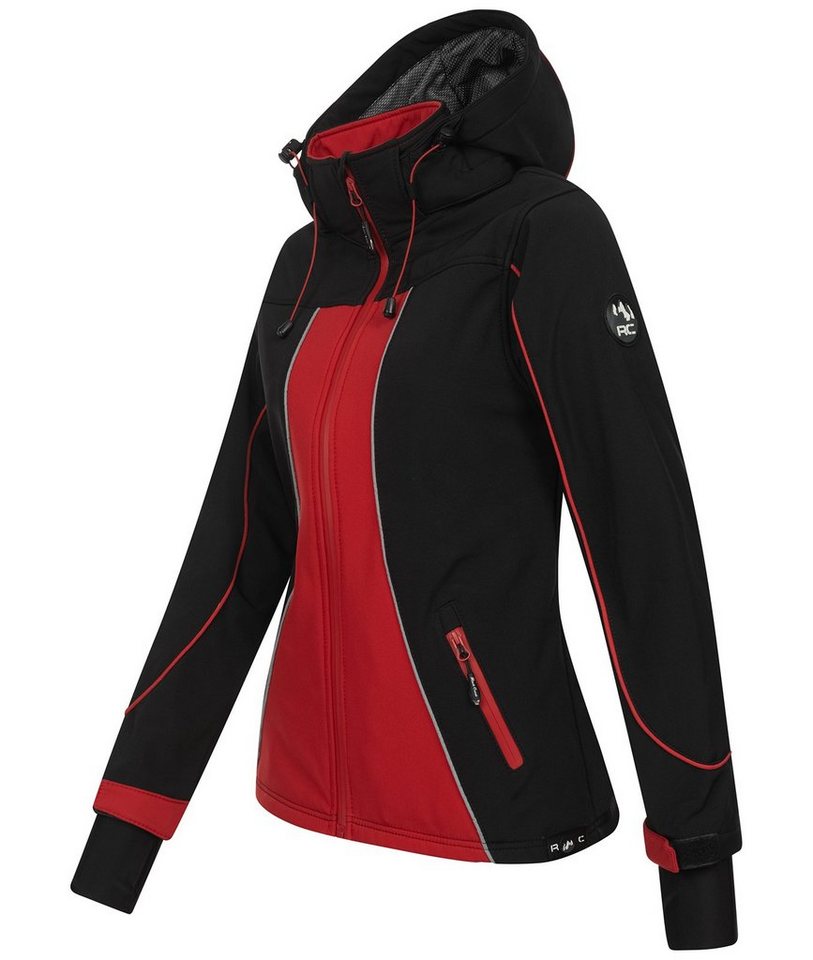 Rock Creek Softshelljacke Damen Softshelljacke Wanderjacke D-482 – Bild 2 von 3