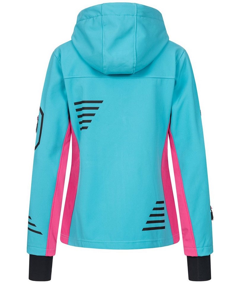 Rock Creek Softshelljacke Damen Softshelljacke Wanderjacke D-402 – Bild 3 von 3