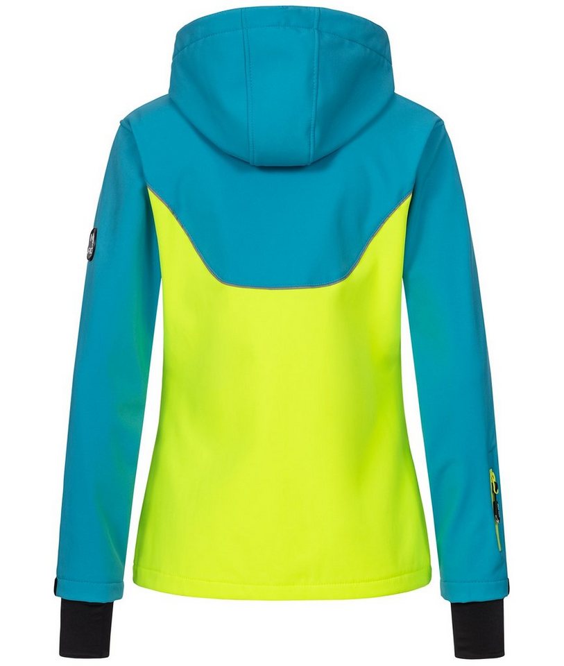 Rock Creek Softshelljacke Damen Softshelljacke Wanderjacke D-442 – Bild 3 von 3