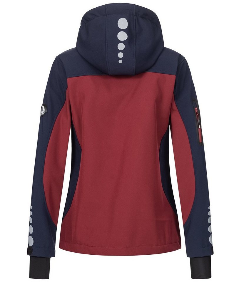 Rock Creek Softshelljacke Damen Softshelljacke Wanderjacke D-441 – Bild 3 von 3