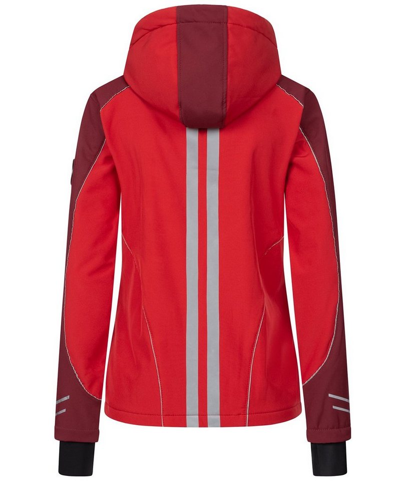 Rock Creek Softshelljacke Damen Softshelljacke Wanderjacke D-464 – Bild 3 von 3