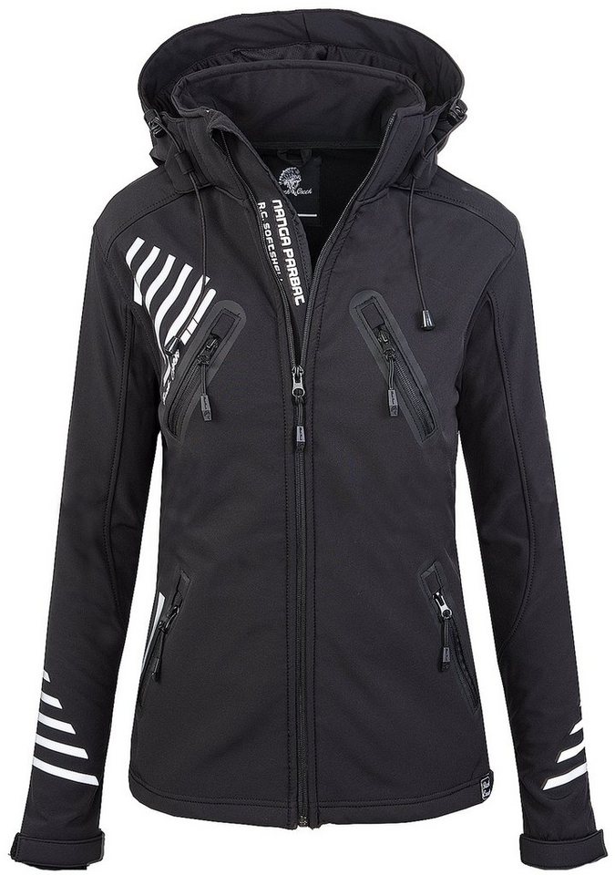 Rock Creek Softshelljacke Damen Softshelljacke Wanderjacke D-390 – Bild 2 von 2