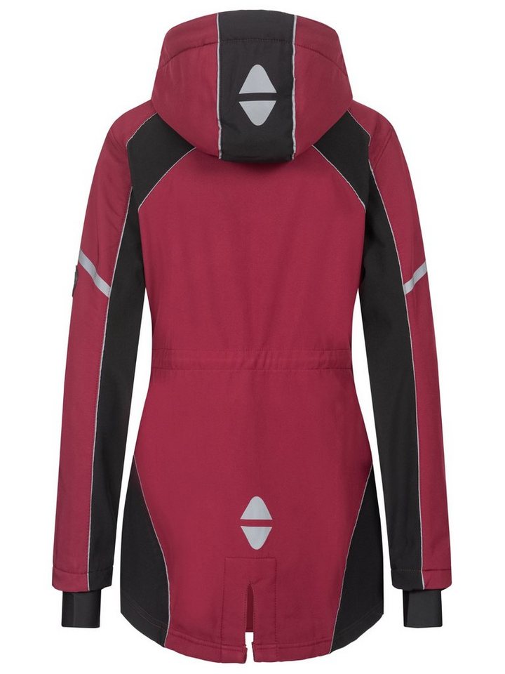 Rock Creek Softshelljacke Damen Softshellmantel Wanderjacke D-497 – Bild 3 von 3