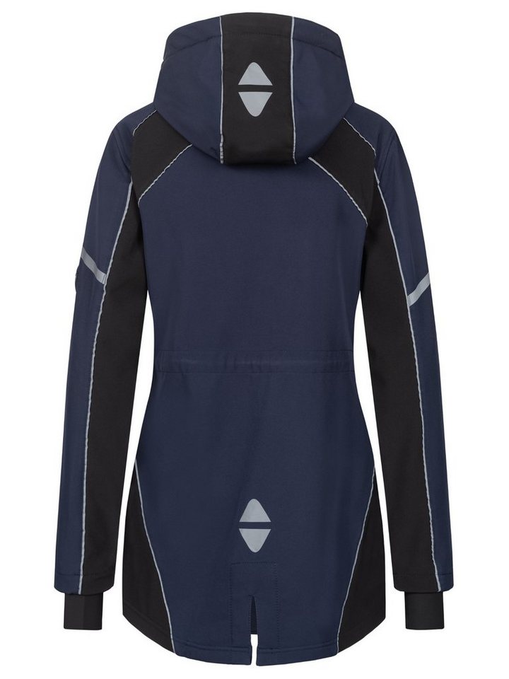 Rock Creek Softshelljacke Damen Softshellmantel Wanderjacke D-497 – Bild 3 von 5
