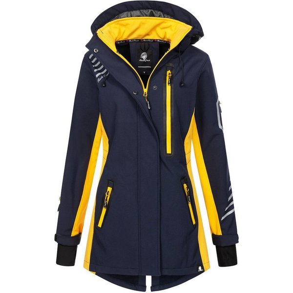 Rock Creek Softshelljacke Damen Softshellmantel Wanderjacke D-491