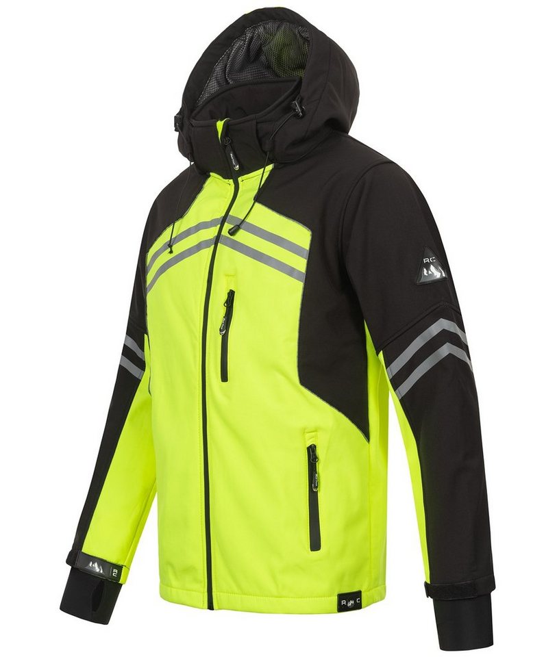 Rock Creek Softshelljacke Herren Softshelljacke Wanderjacke H-285 – Bild 2 von 3