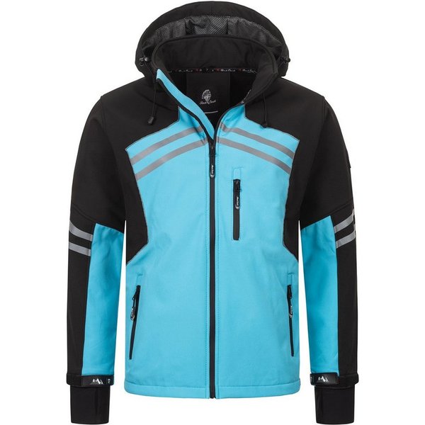 Rock Creek Softshelljacke Herren Softshelljacke Wanderjacke H-285