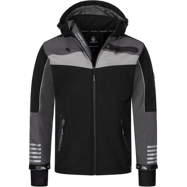 Rock Creek Softshelljacke Herren Softshelljacke Wanderjacke H-288