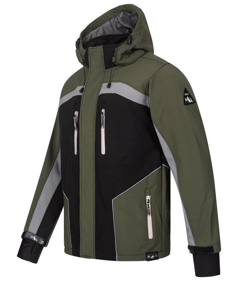 Rock Creek Windbreaker Herren Softshelljacke Wanderjacke H-311 – Bild 2 von 3