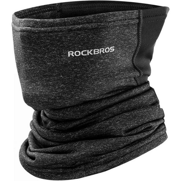 ROCKBROS Multifunktionstuch Winter Halbe Sturmhaube Nackenwärmer Warm Gesichtsbedeckung