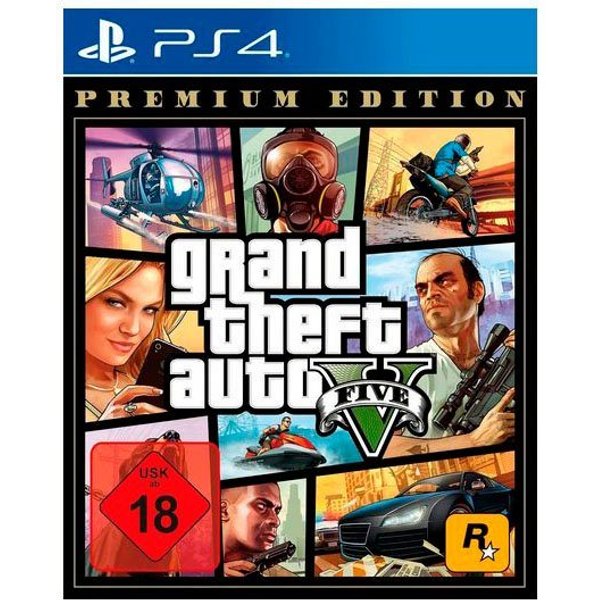 Grand Theft Auto V Premium Edition, PlayStation 4