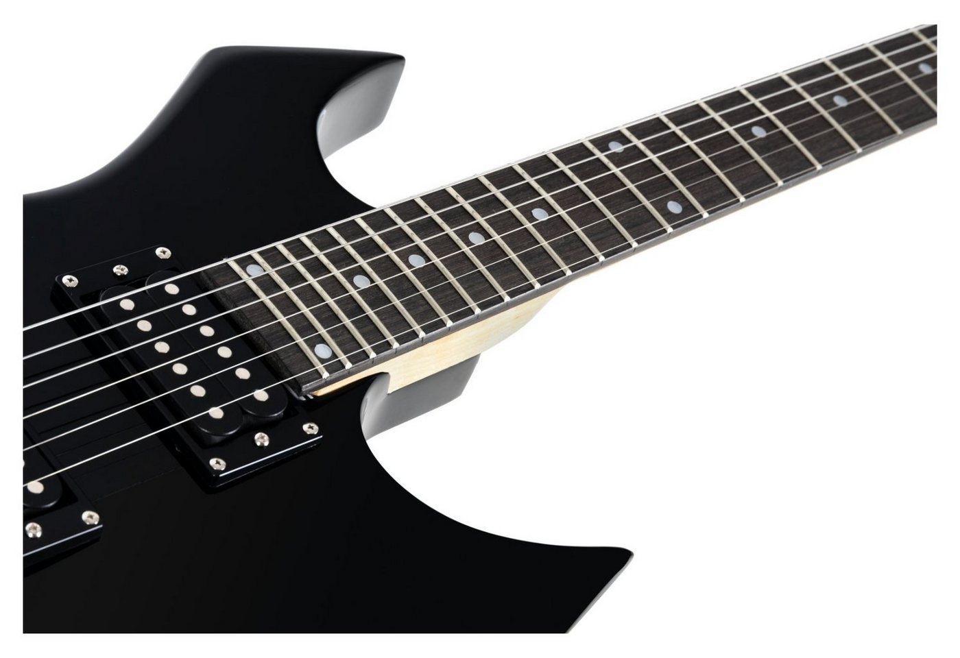 Rocktile E-Gitarre Warhead elektrische Gitarre, Heavy-Style, 2 Humbucker Tonabnehmer – Bild 4 von 5