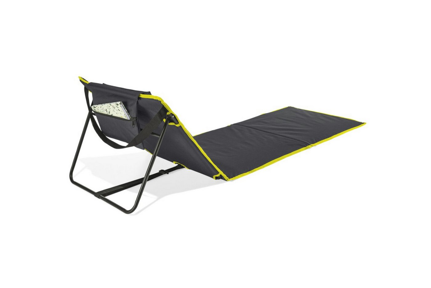 Rocktrail Campingliege Faltbare Campingmatte mit Rückenlehne ca. 161 x 53 x 2,5 cm (Matte mit Tragetasche, Campingmatte inklusive Tragetasche) Zusammenfaltbar m – Bild 5 von 5