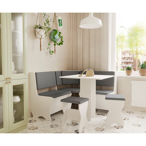 Rodnik Eckbankgruppe klein Ecuador, (Set, 4-tlg), mit Staufächer, kompakt, platzsparend