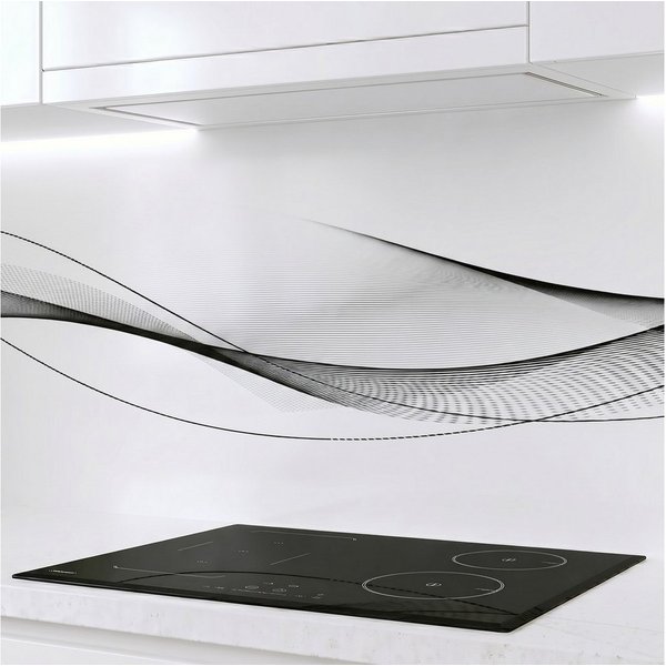 Rodnik Küchenrückwand Eleganz, monolithische ABS-Platte mit Direktdruck, formstabil und langlebig