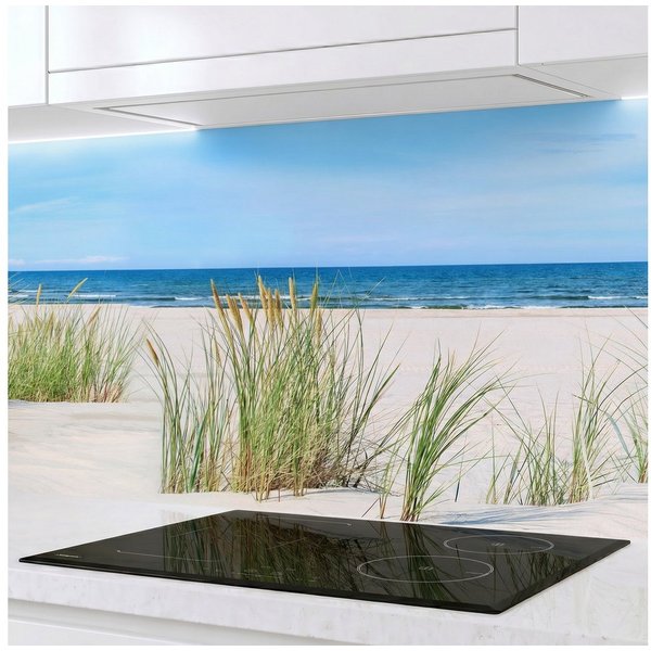 Rodnik Küchenrückwand Nordsee, monolithische ABS-Platte mit Direktdruck, formstabil und langlebig