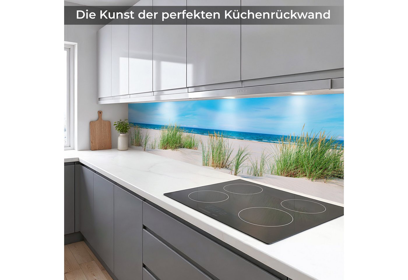 Rodnik Küchenrückwand Nordsee, monolithische ABS-Platte mit Direktdruck, formstabil und langlebig – Bild 3 von 5
