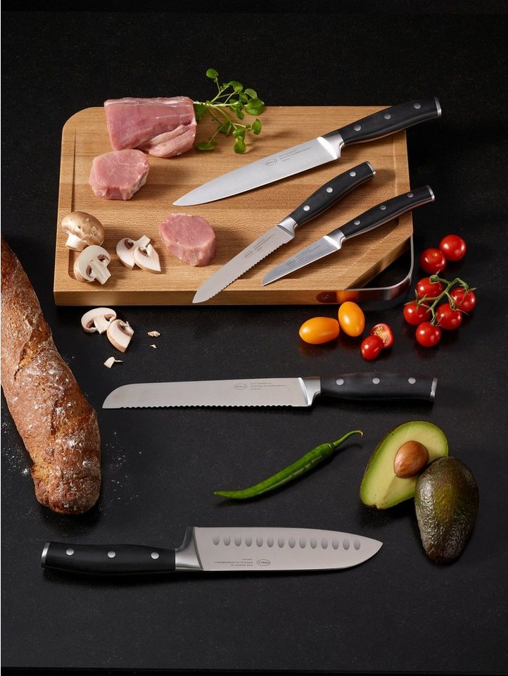 RÖSLE Allzweckmesser Tradition, mit Wellenschliff, Klingenspezialstahl, ergonomischer Griff – Bild 3 von 3