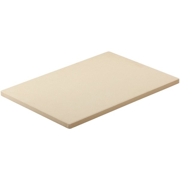 RÖSLE Backstein für Grill und Backofen, 25235, Cordierit, Pizzastein zum Backen von Pizza, Flammkuchen oder Brot, 42x30 cm