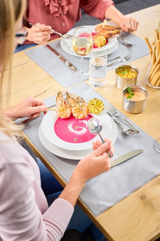 RÖSLE Besteck-Set ELEGANCE (60-tlg), 12 Personen, Edelstahl 18/10, spülmaschinengeeignet – Bild 3 von 5