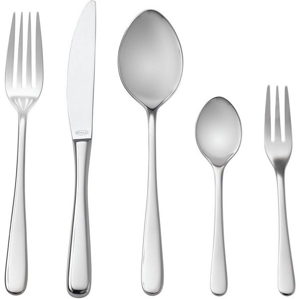 RÖSLE Besteck-Set PASSION (30-tlg), 6 Personen, Edelstahl 18/10, spülmaschinengeeignet
