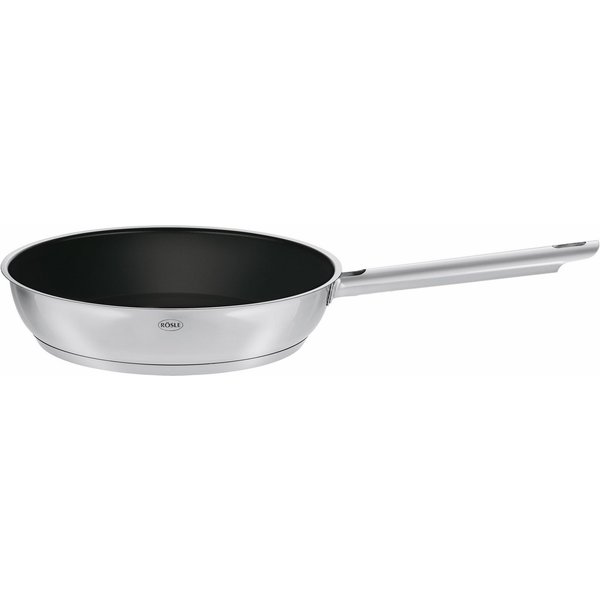 RÖSLE Bratpfanne ELEGANCE, Edelstahl 18/10 (1-tlg), mit Antihaftversiegelung, spülmaschinengeeignet, Induktion
