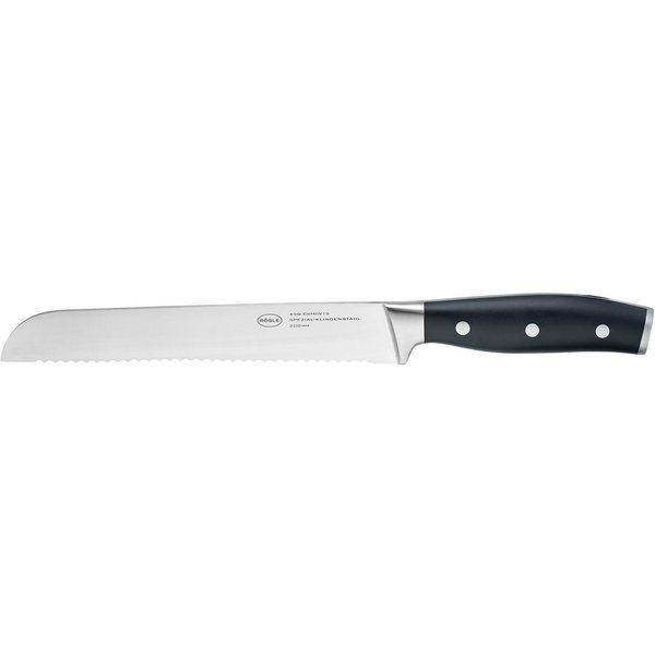 RÖSLE Brotmesser Tradition, mit Wellenschliff, Klingenspezialstahl, ergonomischer Griff