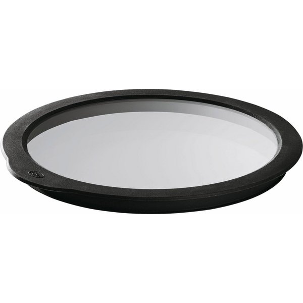 RÖSLE Frischhaltedeckel, Glas, für Schüsseln und Töpfe, mit Silikonrand, spülmaschinengeeignet