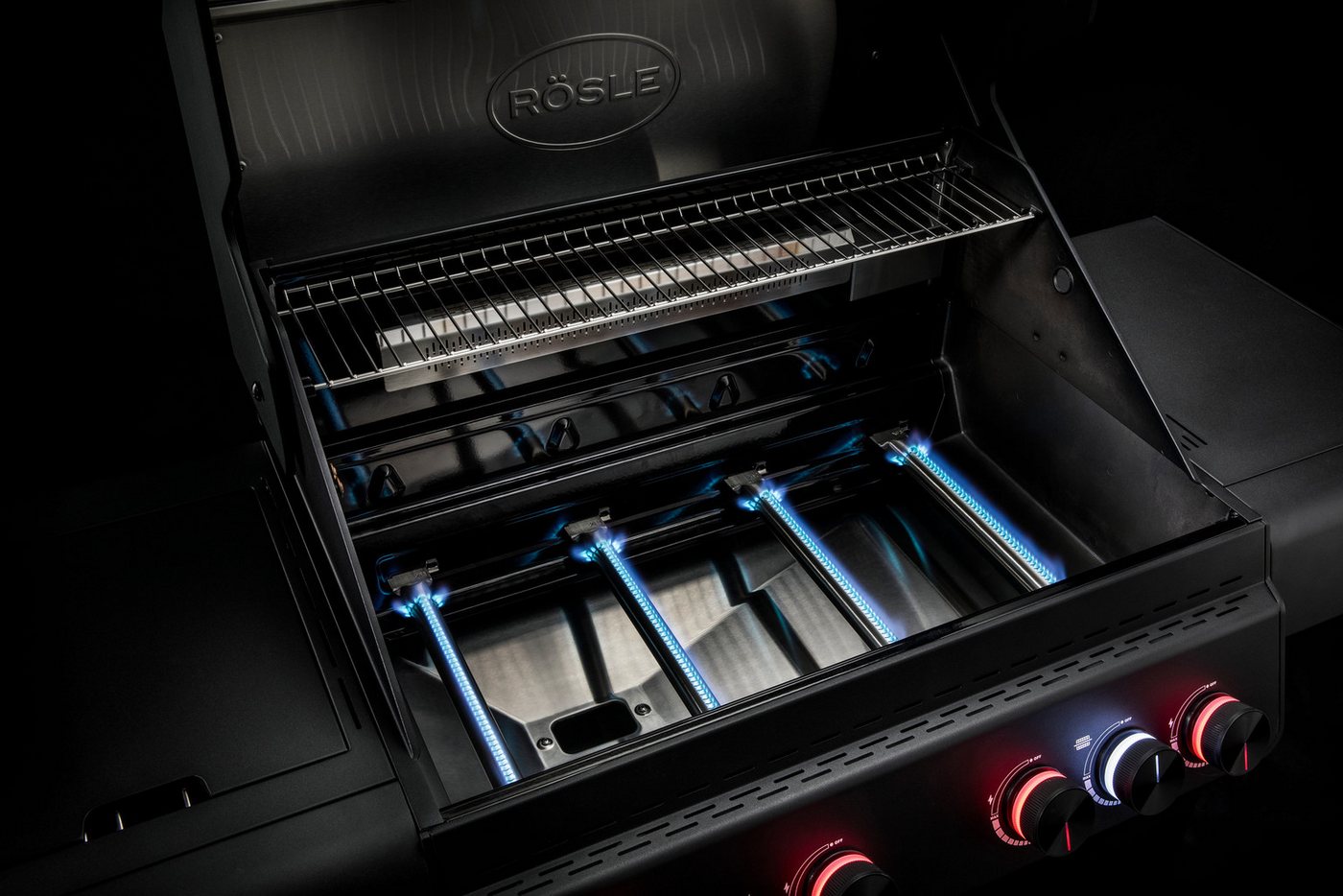 RÖSLE Gasgrill ALLFLAME Hero 4, 50 mbar – Bild 4 von 5