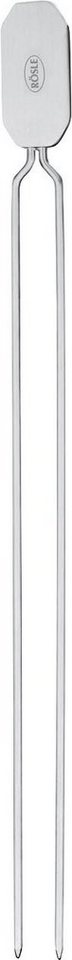 RÖSLE Grillspieß 25072 (6-St), Halter mit Grillspießen, für z.B. Schaschlik, Gemüse, aus Edelstahl – Bild 3 von 4