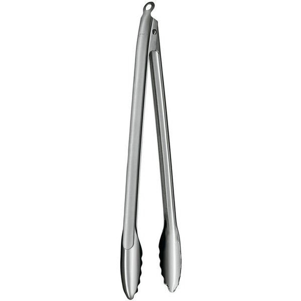 RÖSLE Grillzange Barbecue, 25054, mit patentiertem Verschlusssystem, 43 cm, Edelstahl 18/10