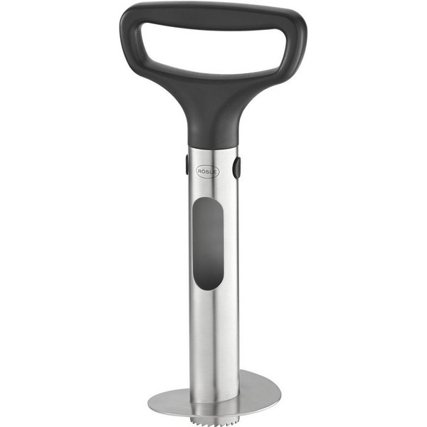 RÖSLE Obstschneider, (1-tlg), Ananasschäler mit ergonomischem Griff, Einschneidskala, Auswurfschlitz