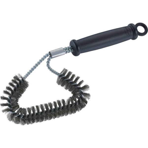 RÖSLE Reinigungsbürste GapX, 25399, Winkel-Reinigungsbürste für Grillroste, Edelstahl, PP Polypropylen