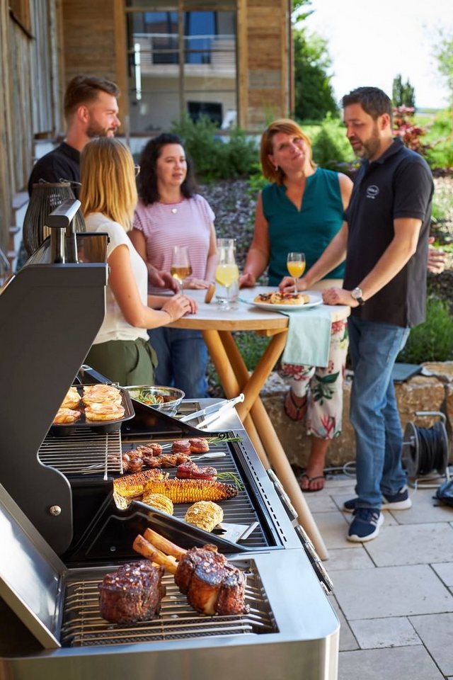 RÖSLE Reinigungsbürste GapX, 25399, Winkel-Reinigungsbürste für Grillroste, Edelstahl, PP Polypropylen – Bild 4 von 5
