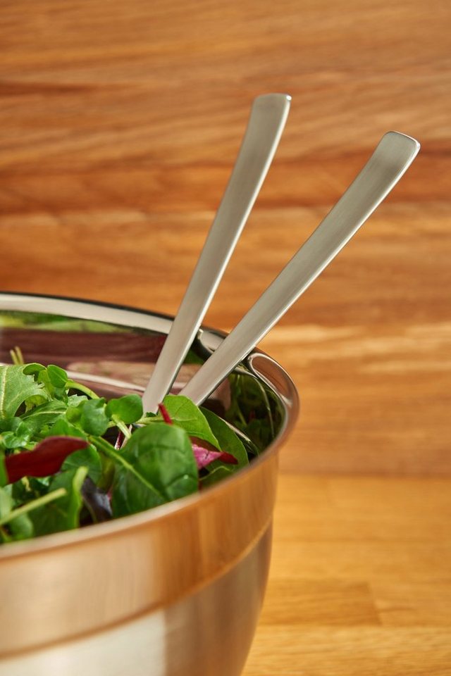 RÖSLE Salatbesteck (Set, 2-tlg), Servieren von Lebensmittel, Edelstahl 18/10, spülmaschinengeeignet – Bild 5 von 5