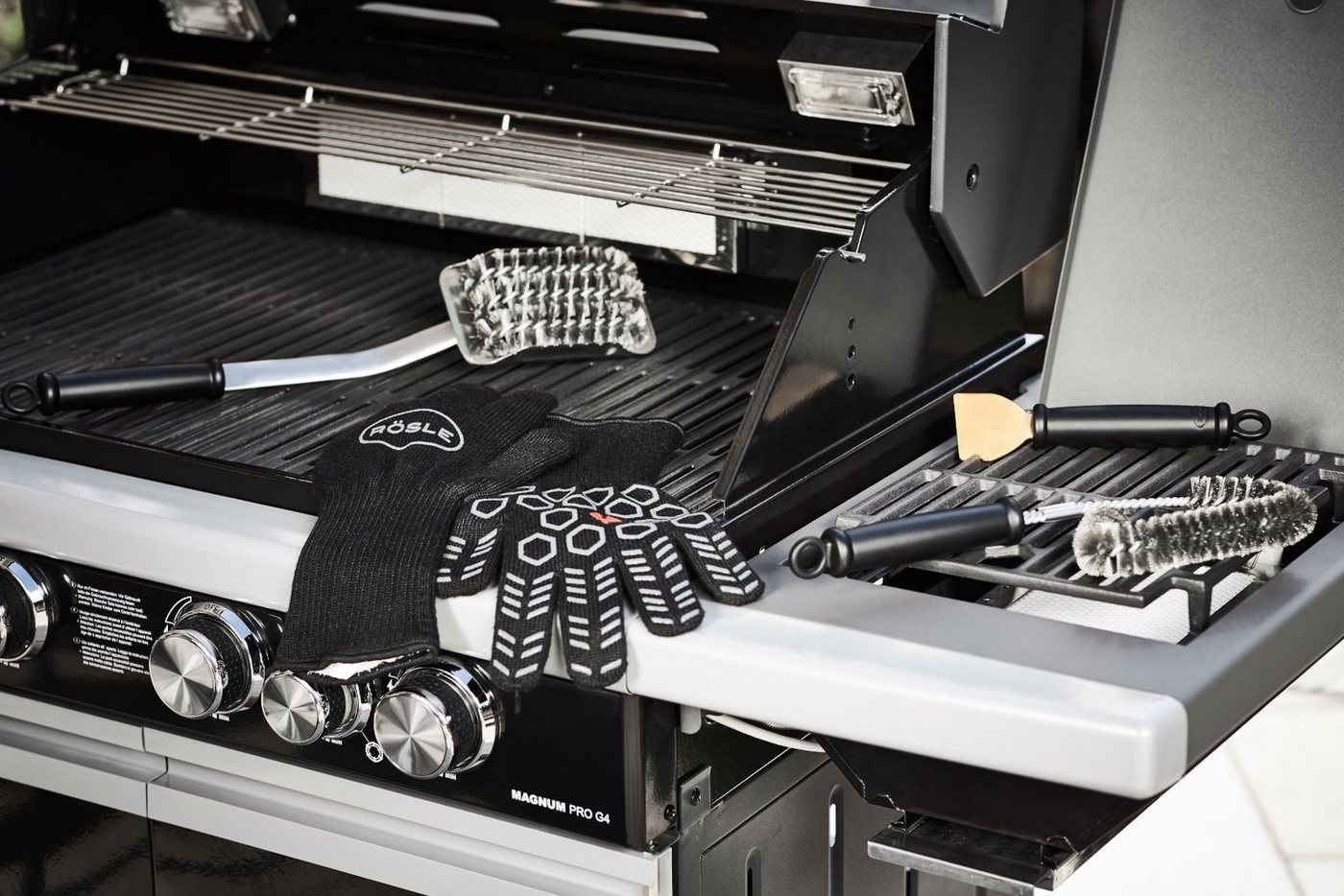 RÖSLE Trinkhalme Premium Grillhandschuhe (Paar), Premium-Grillhandschuhe – Bild 2 von 4