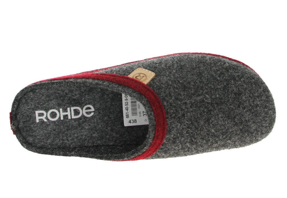 Rohde Rohde Damen Pantoffeln Pantoffel – Bild 5 von 5