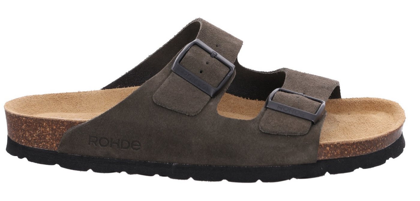 Rohde GRADO Pantolette Sommerschuh, Hausschuh, Schlappen, Strandschuh mit Softfußbett – Bild 3 von 5