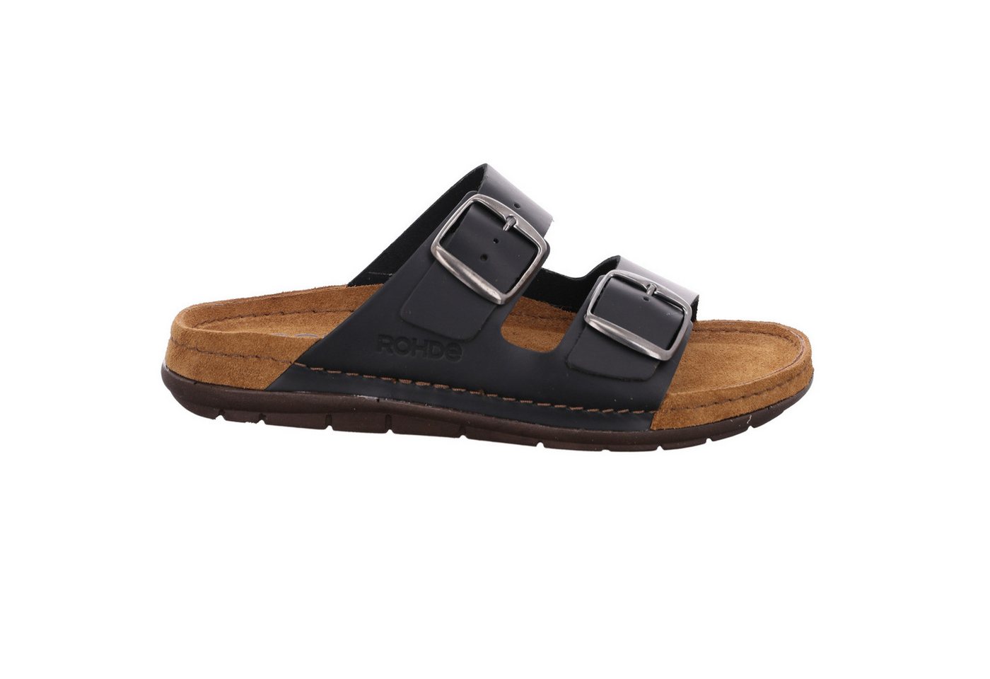 Rohde Rodigo-D Pantolette Sommerschuh, Schlappen, Hausschuh mit Schnallenverschluss – Bild 3 von 4