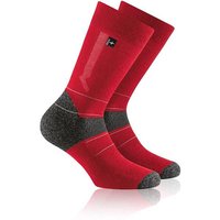 ROHNER Rohner Unisex Socken NORDIC LIGHT, Größe 36-38 in Rot