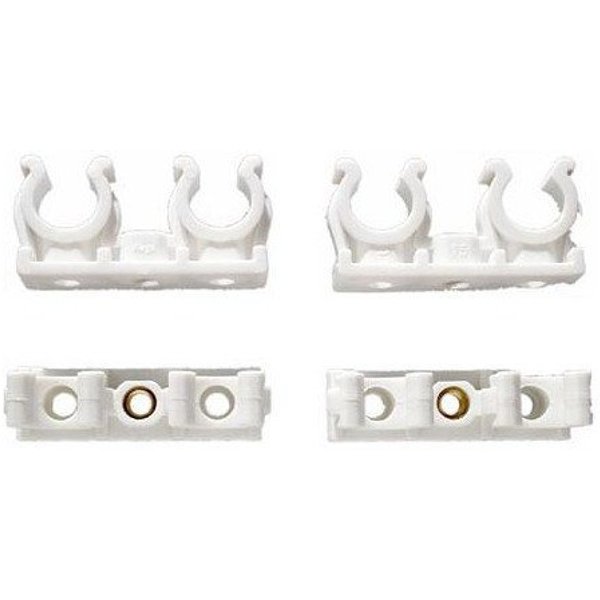 CORNAT Rohrschelle Cornat Rohrclip doppelt 15 mm / 25er Pack