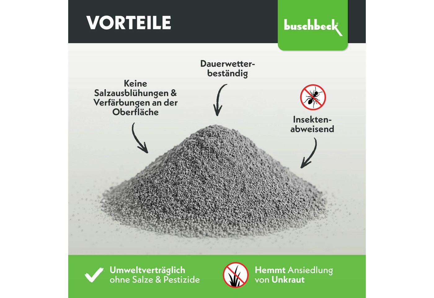 Rohrschneider Fugensand Fugensand, unkrauthemmender Sand, Pflasterfuge – Bild 3 von 5