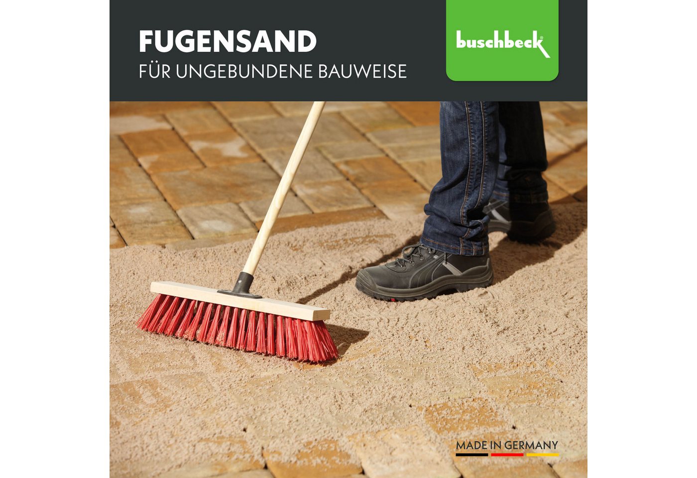 Rohrschneider Fugensand Fugensand, unkrauthemmender Sand, Pflasterfuge – Bild 2 von 5