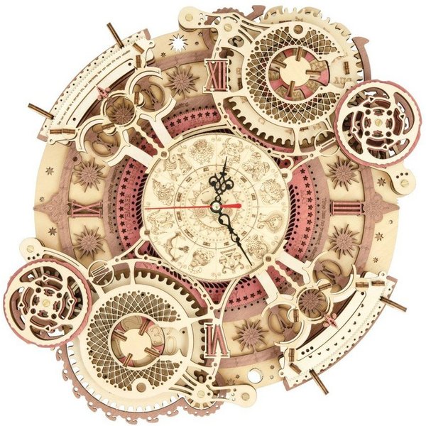 ROKR 3D-Puzzle Zodiac Wall Clock, 250 Puzzleteile