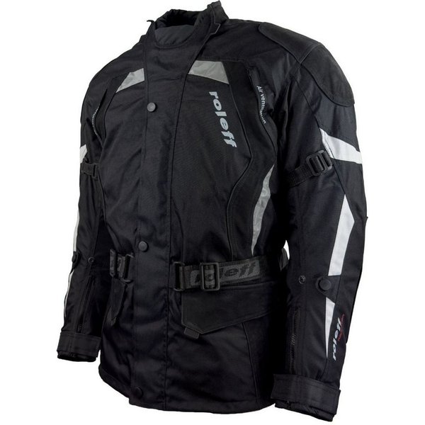 roleff Motorradjacke RO594 - Robuste 3-in-1 Jacke mit Nubukleder & Protektoren auch in großen Größen