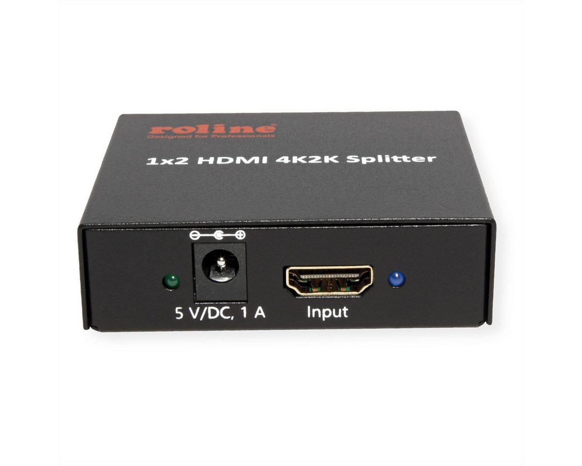 ROLINE HDMI Video-Splitter Audio- & Video-Adapter, 4K, 2fach – Bild 4 von 5