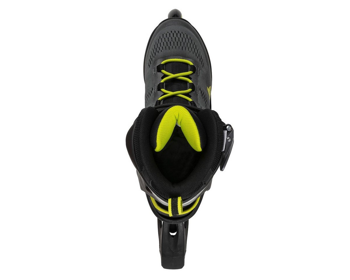 ROLLERBLADE Inlineskates Macroblade 80 (Rollen: 80mm/82A, Kugellager: SG5) schwarz/lime Herren – Bild 2 von 5