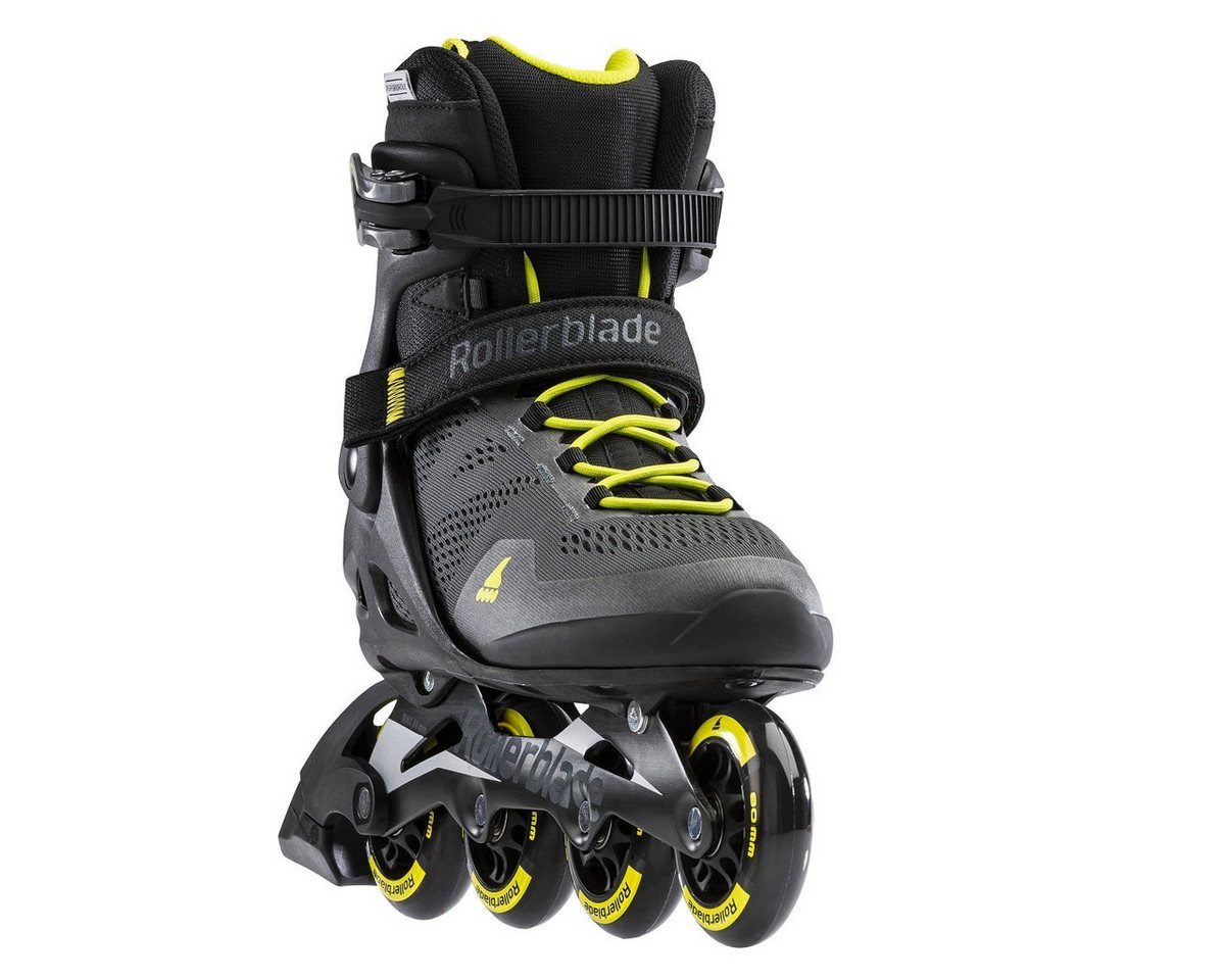 ROLLERBLADE Inlineskates Macroblade 80 (Rollen: 80mm/82A, Kugellager: SG5) schwarz/lime Herren – Bild 4 von 5
