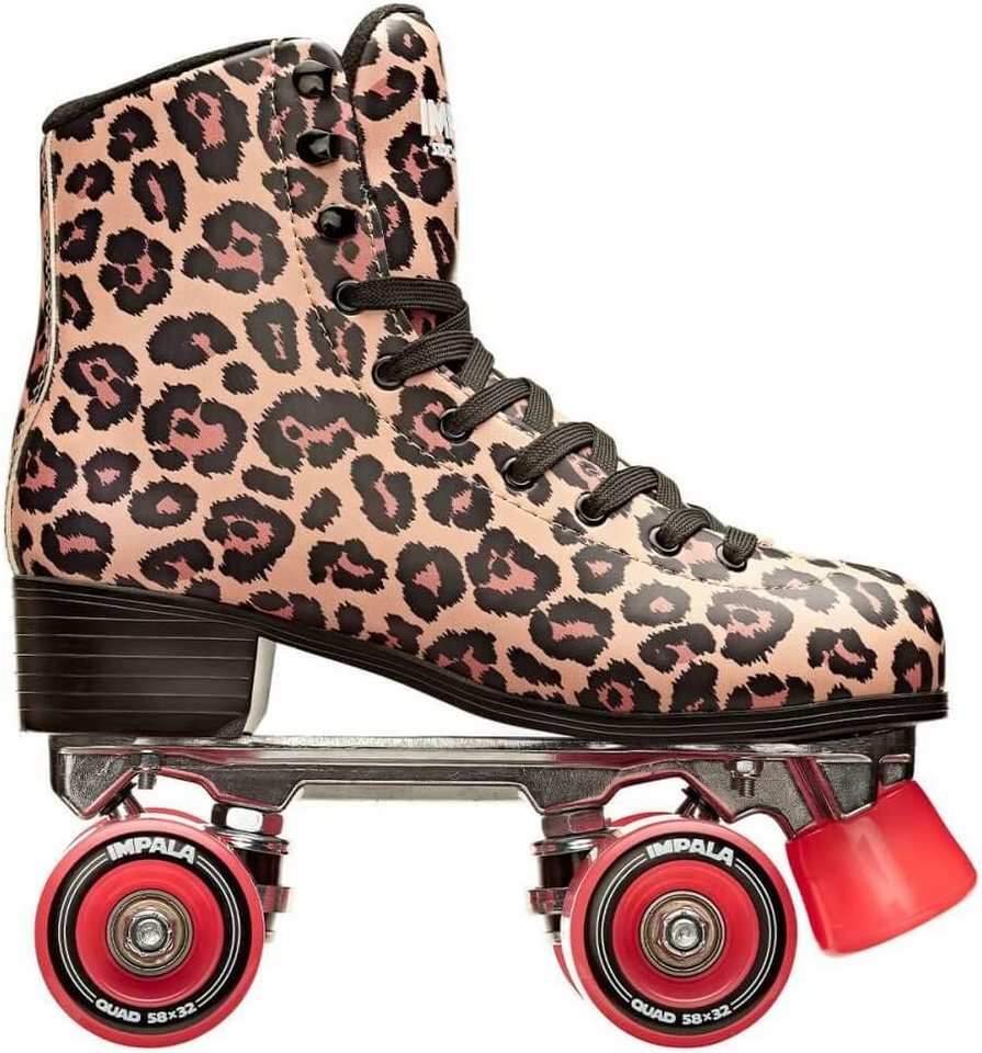 Impala Rollschuhe IMPALA QUAD SKATE Rollschuh leopard – Bild 3 von 5